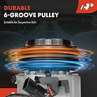 Vista 4 de A-Premium Compresor de aire acondicionado AC con embrague Compatible con Hyundai Elantra 2.0L 2017-2020