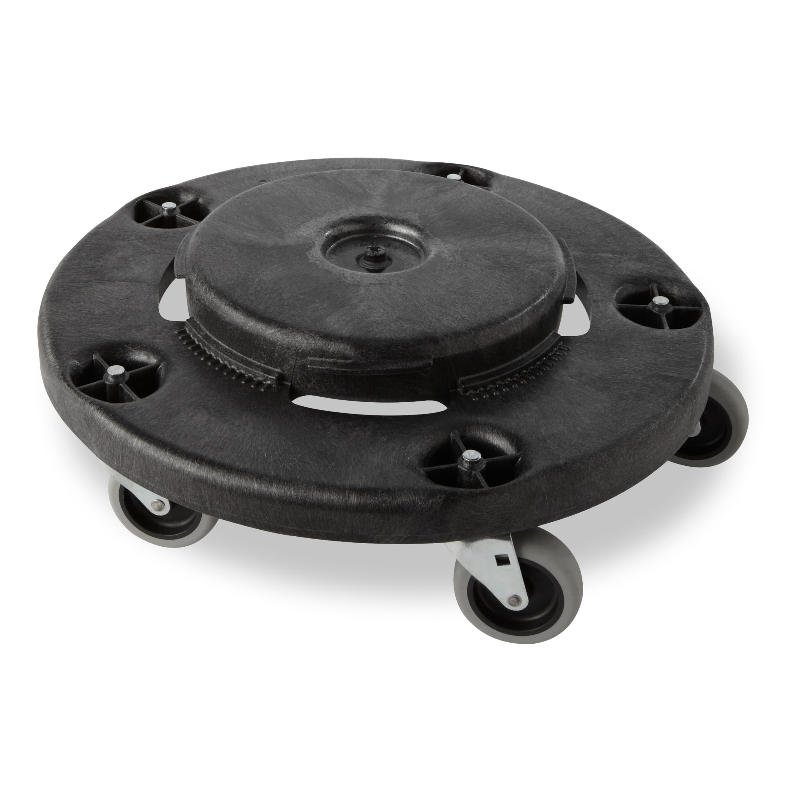 Rubbermaid Commercial ProductsBrute Trash Can Dolly with Wheels, Black, Transports 20, 32, 44 and 55G Brute Containers