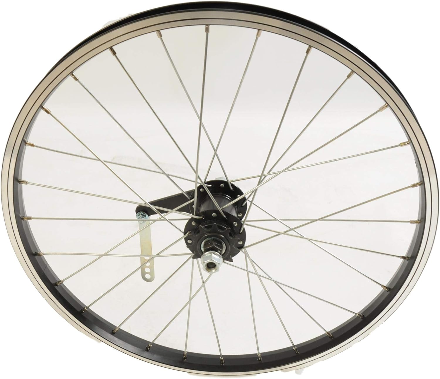 FOLDING BIKE 20 x 1.75 REAR WHEEL WITH VERY HIGH GEAR COASTER BRAKE HUB