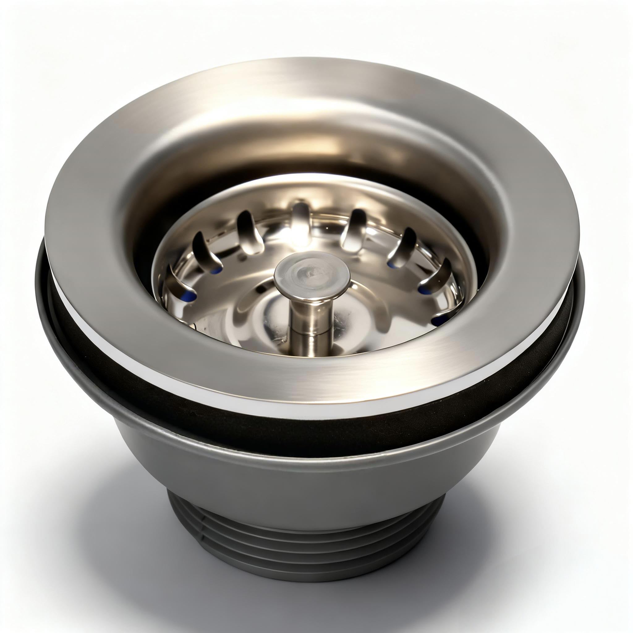 Inodiref Ø 85 mm Sink Waste Strainer, 1½", High Temperature Resistance — image 1