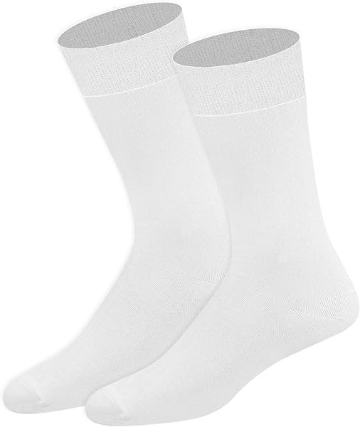 SOXCO Chaussettes pour Hommes Classiques en Coton, Lot de 12 Paires - 5
