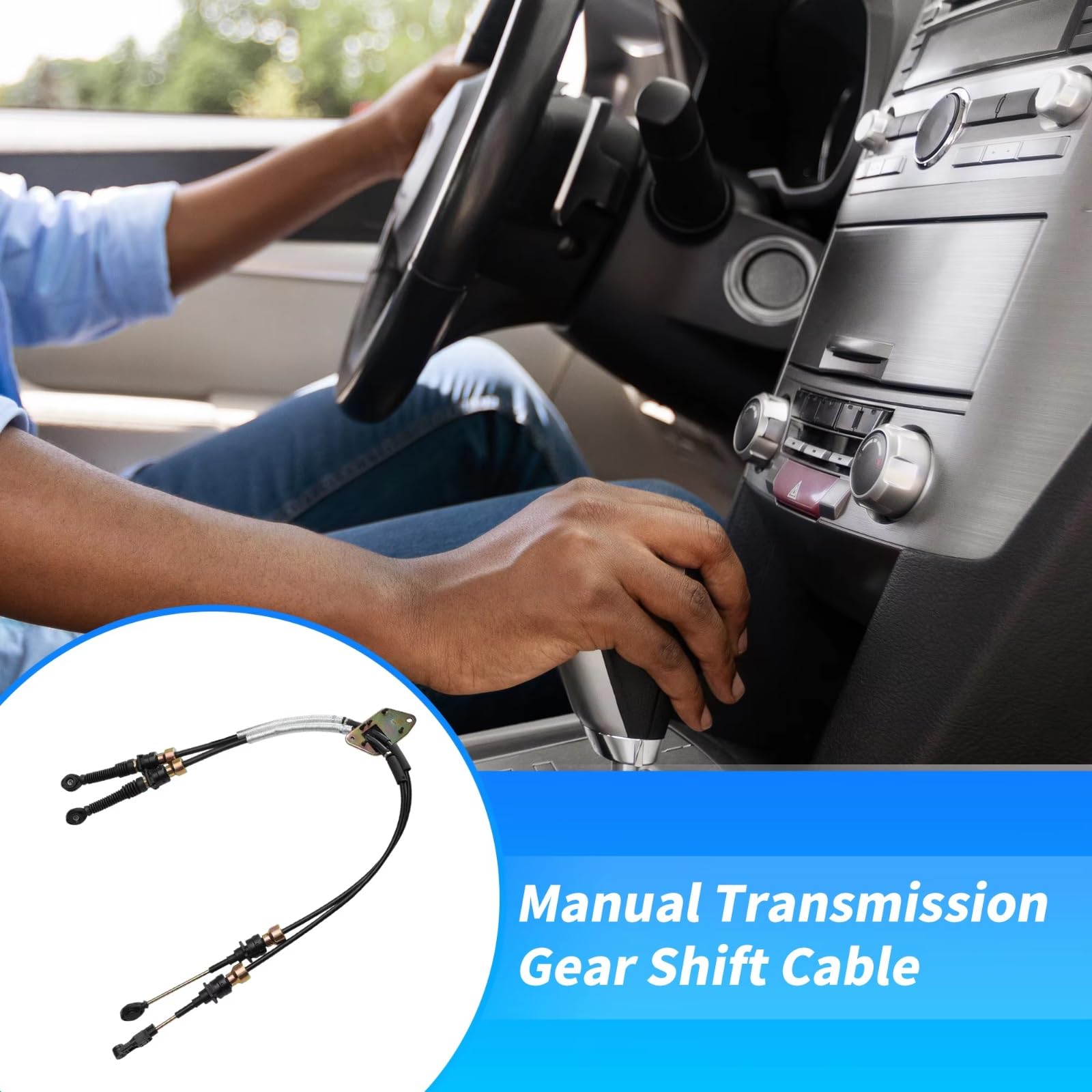Cable de Cambio de Marchas para Mazda 6 S/i 2003-2008 Transmisión Manual Palanca selectora de Cambios GK2C46500L