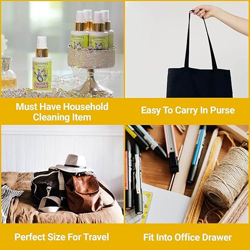 Vista 4 de Grandma's Secret Limpiador de joyas Limpiador de joyas de oro y plata Solución de limpieza de joyas sin toxinas y químicos Líquido limpiador