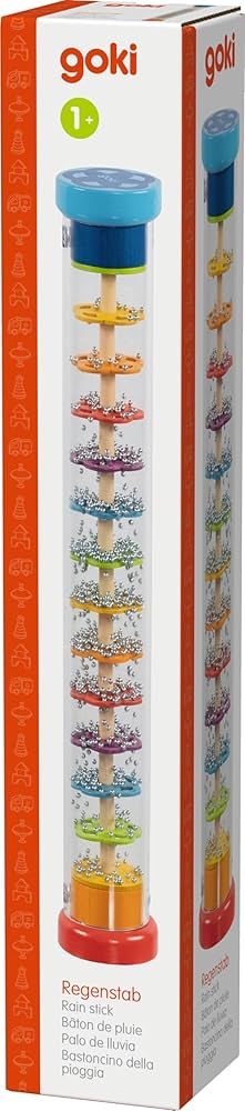 レインスティック　未使用品 Amazon | goki 楽器 赤ちゃん レインボースティック レイン