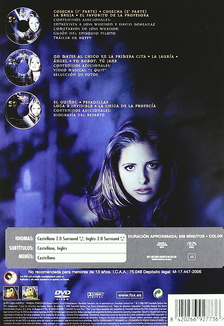 Buffy 1ª Temporada [DVD]