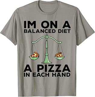 Funny Diet Pizza Meme Weightloss Gym Workout Fitness Gift T-Shirt
