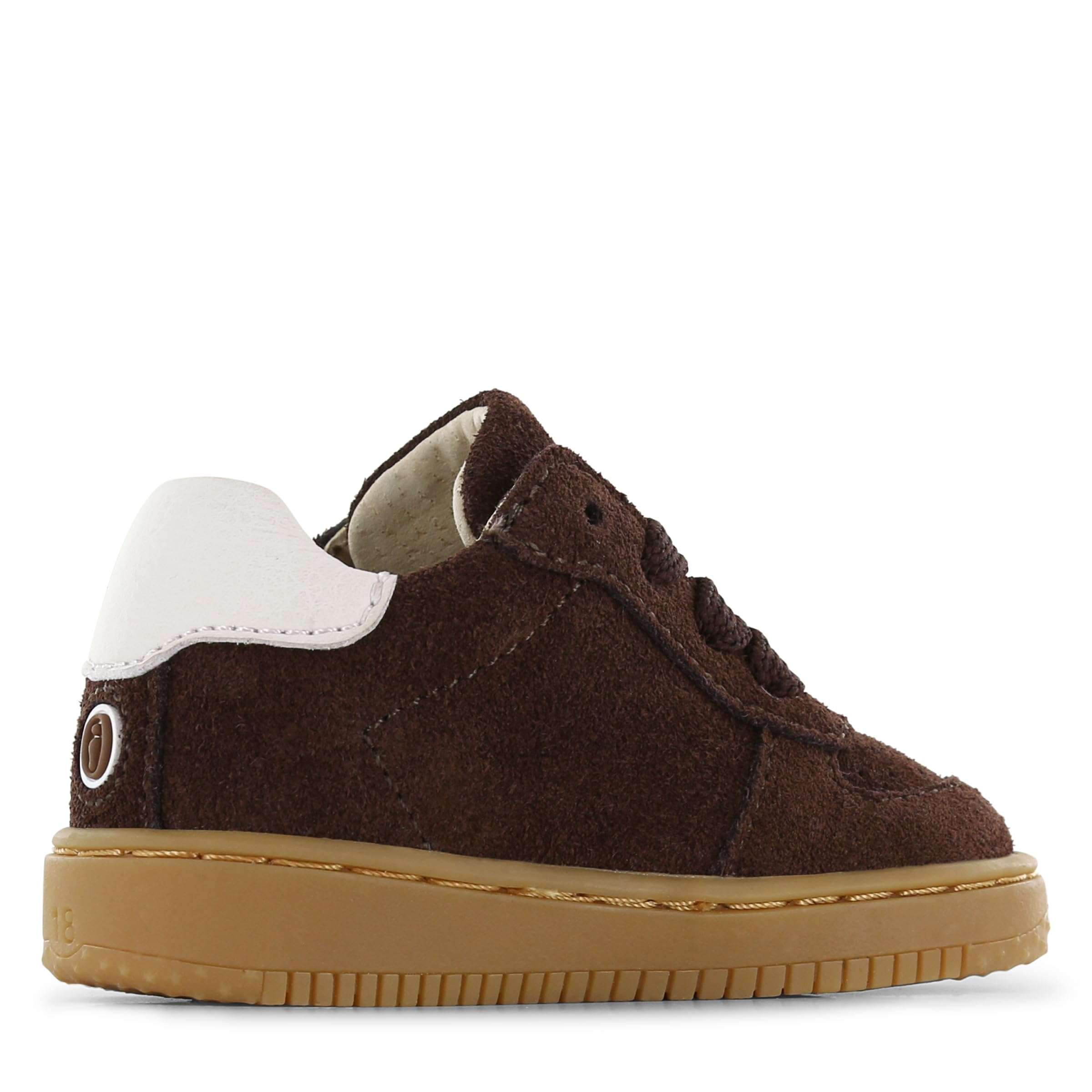 Shoesme - Braun Wildleder Sneaker - Suède sneaker - Jungen - Braun - Mikrofaser-Leder/Wildleder - Größe 18-30