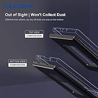 Vista 3 de ELEGRP Placas de pared decorativas sin tornillos de 1 banda, cubierta de placa frontal termoplástica irrompible para interruptor de salida