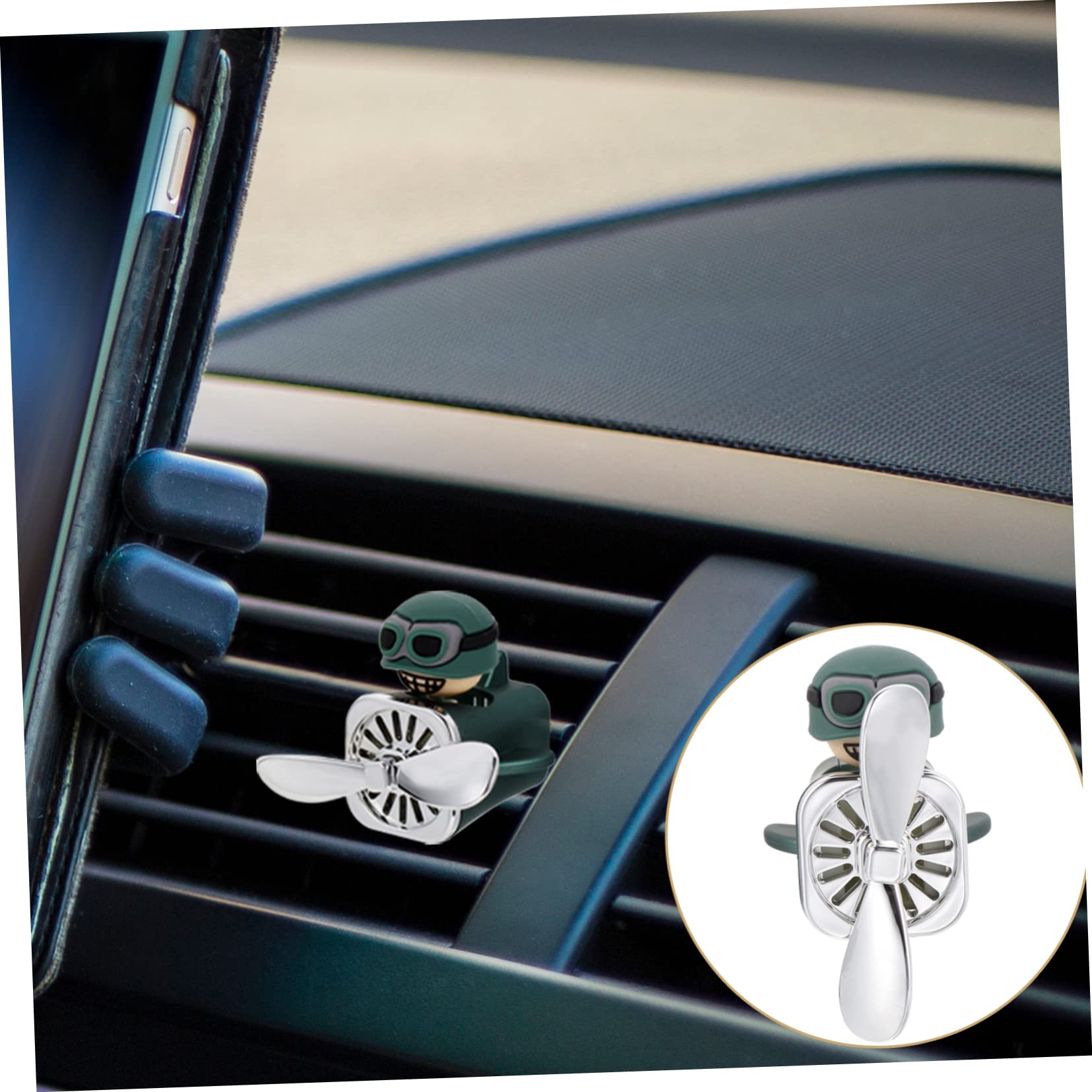 SOLUSTRE 2pezzi Decorazione Per Auto Con Clip Ventilazione Diffusore Cartoon Elegante Per Interni Auto Aromi Inclusi Facile Da Installare Per Amici e Famiglia