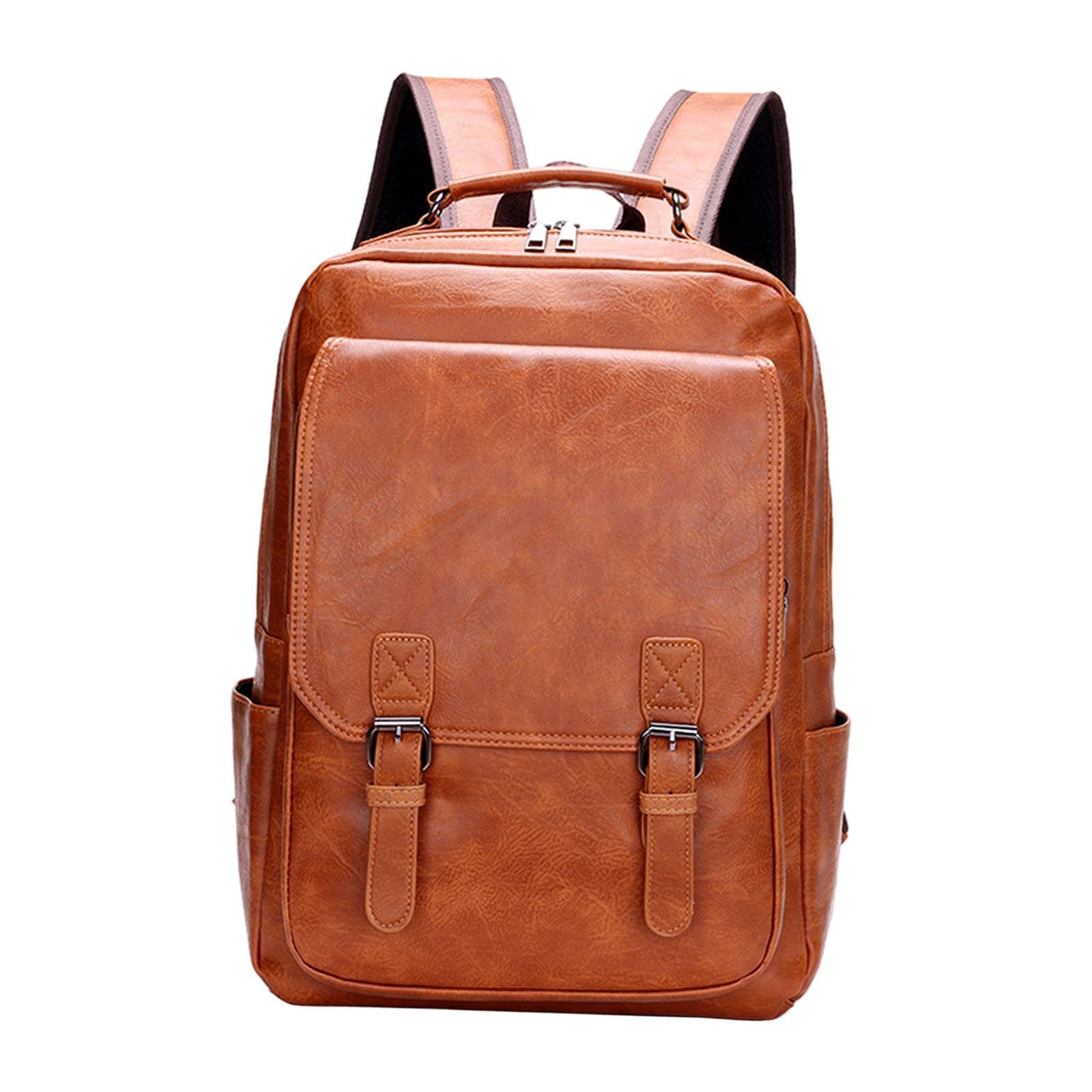 Men Backpack Trendy Portable Daypack for Outdoor Activities Climbing Camping Light Brown | Clothing, Shoes & Accessories | Mens Accessories | Backpacks, Bags & Briefcases-image-15