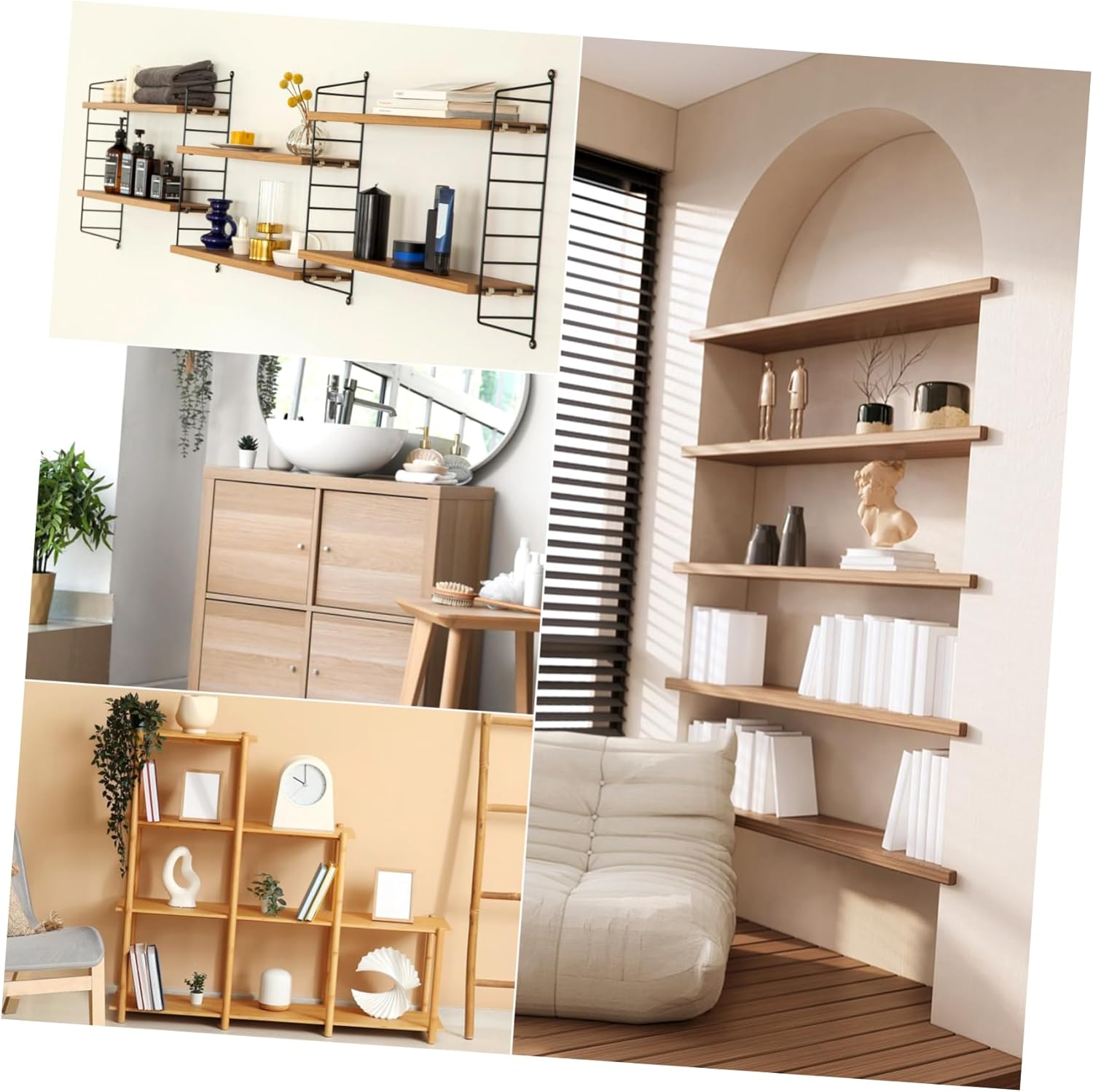 10 Pcs Metal Cabinet Shelf Clips Heavy Duty Easy Install Cabinet Brackets for Shelves and Bookcases