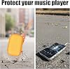 Estuche de Transporte para SnowSky/FiiO Echo MINI/FiiO Echo/HiFi Walker H2/ Surfans F20/ MECHEN M30 Reproductor MP3 HiFi (Naranja) 7