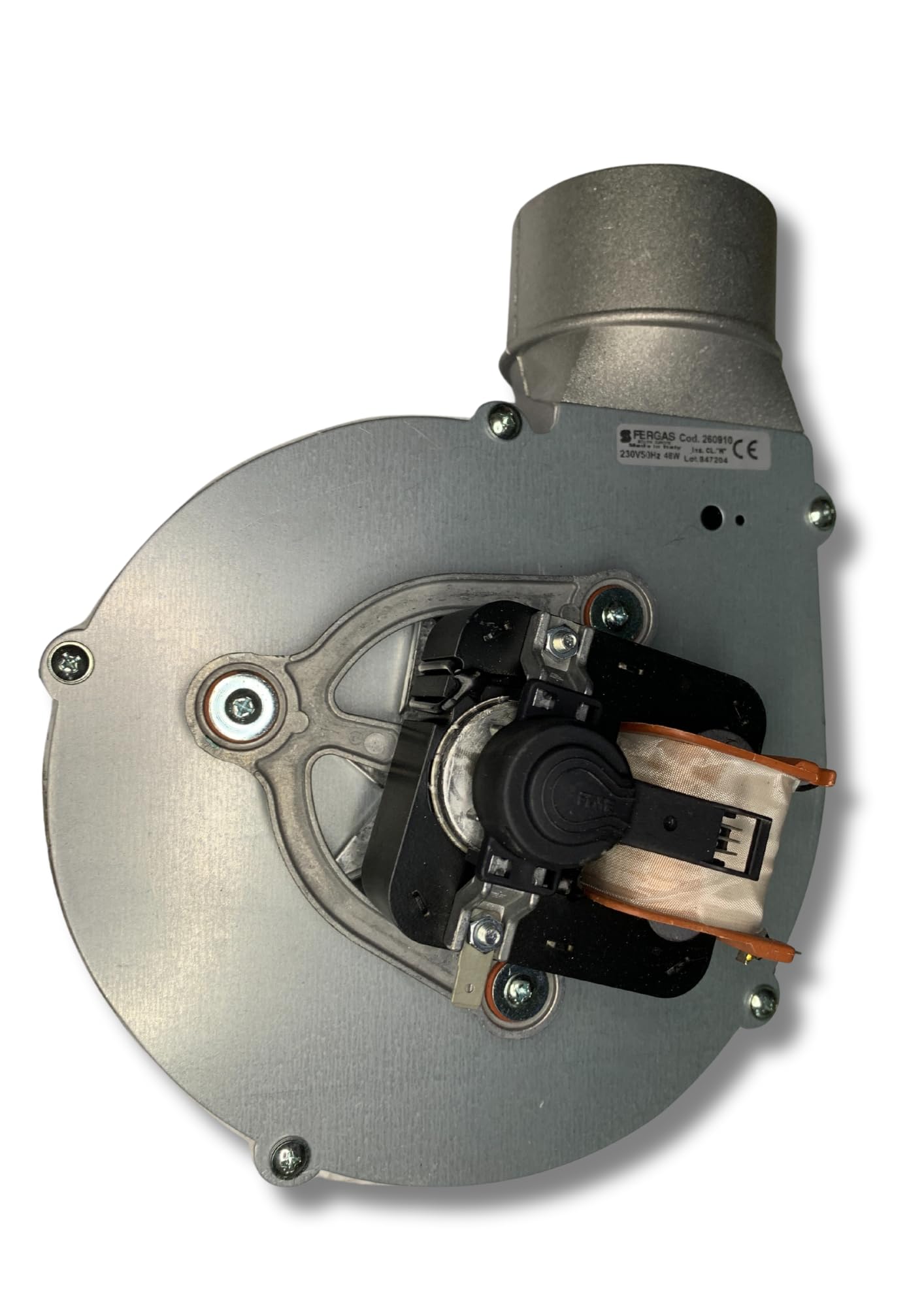Extractor - Extractor de humos EMMEVI - FERGAS VFC 1-160/S hasta 2590 RPM, para estufas de pellet.