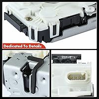 Vista 7 de A-Premium Actuador de bloqueo de puerta lateral del pasajero trasero derecho compatible con Jeep Grand Cherokee 2011-2020 y Dodge Durango 2011-2020