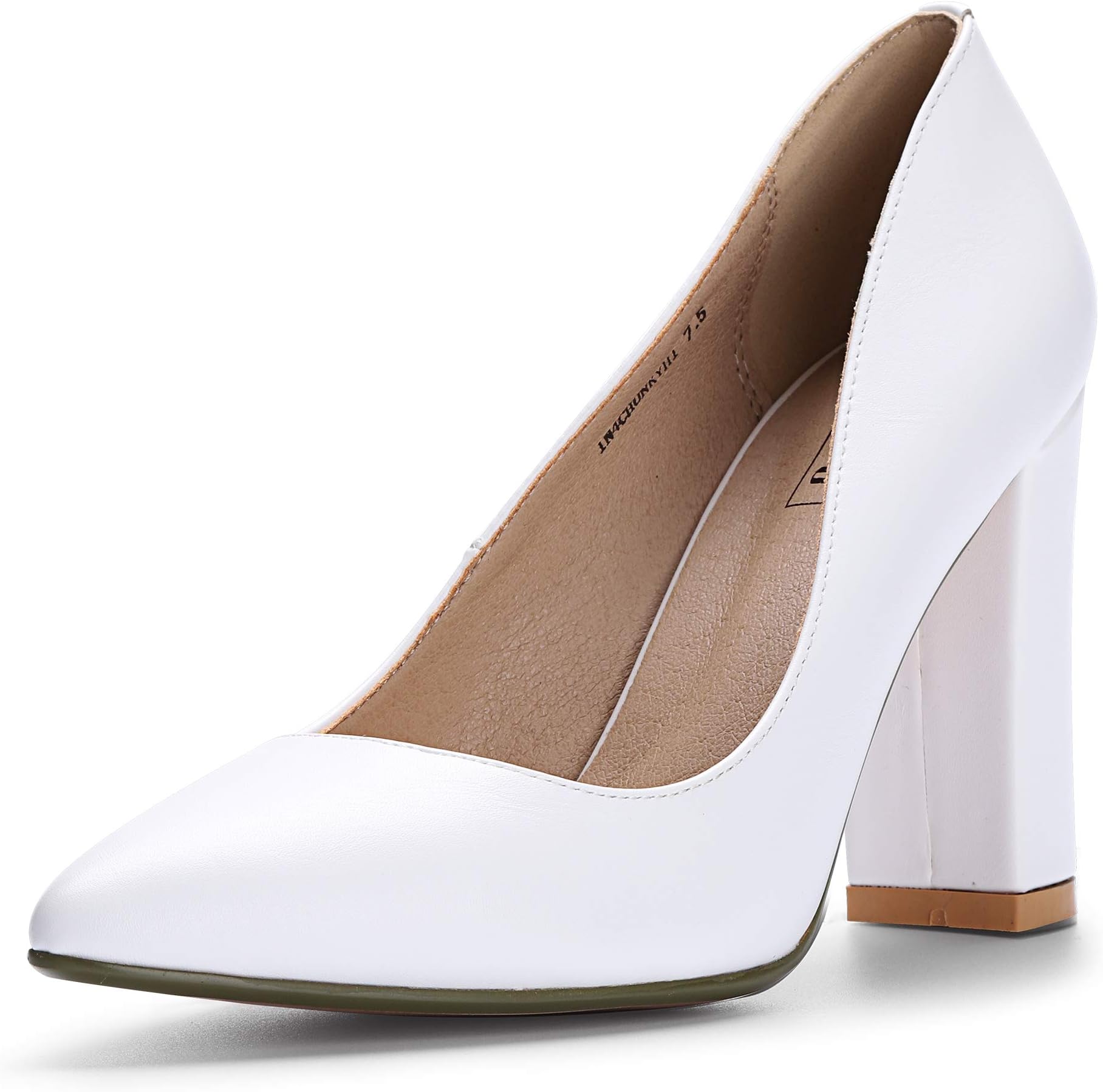 chicago white heel mid