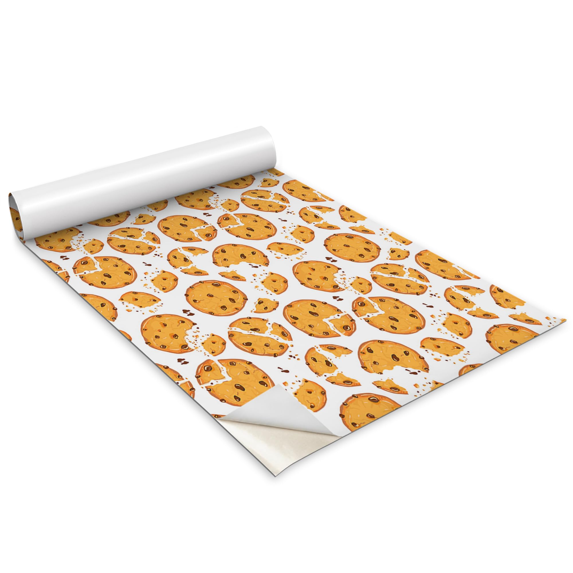 Papel Pintado Autoadhesivo para Muebles Wallfluent Mate galletas trituradas 100x50 cm