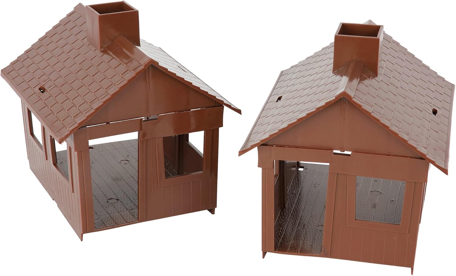 BMC Classic MPC Bunkhouse Barracks - Brown Plastic Army Men Cabin House Building