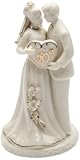 Cosmos Gifts 30715 Small Fine Porcelian 50th Anniversary Couple Figurine, 4-3/4
