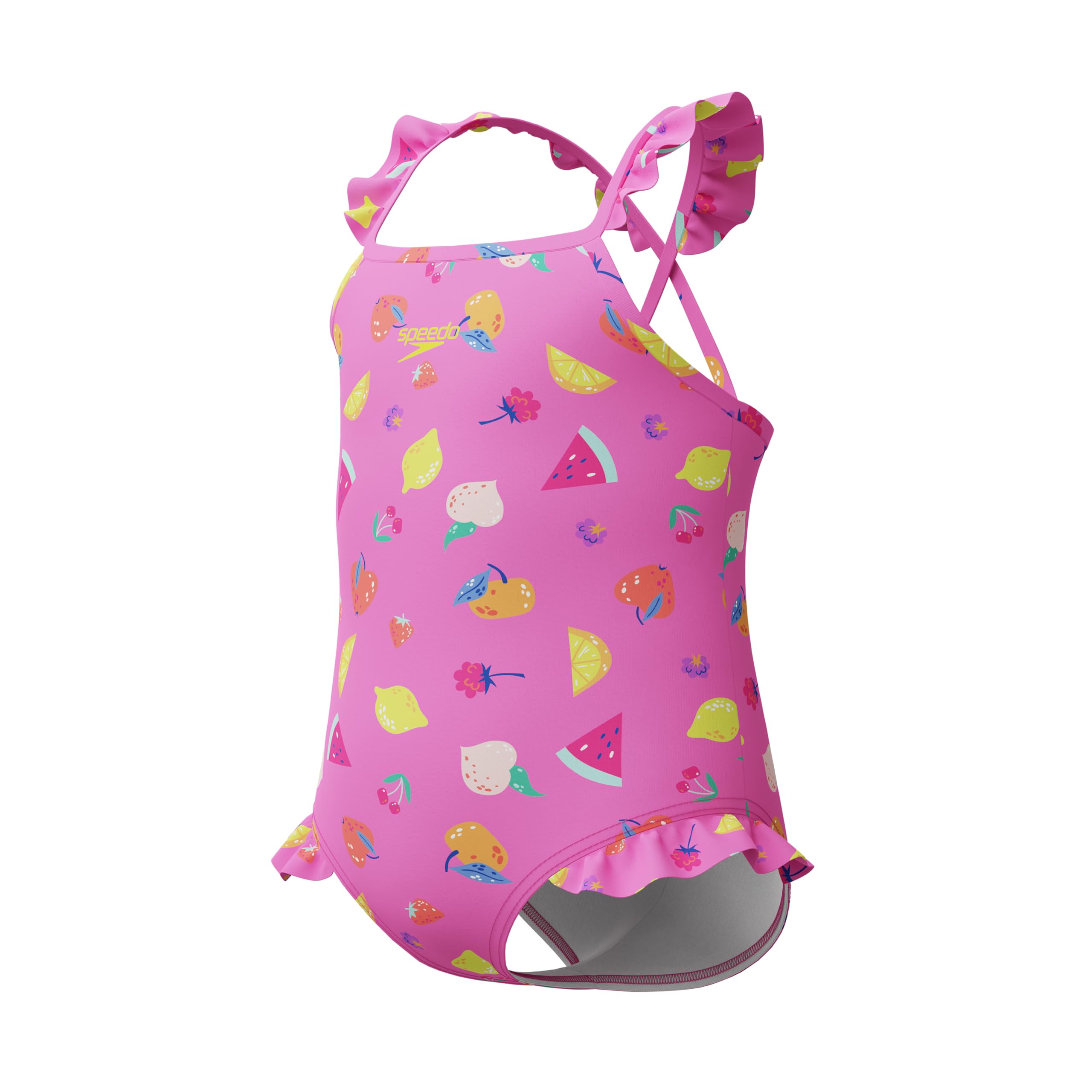 Speedo Frill Thinstrap One Piece Traje de baño Niñas