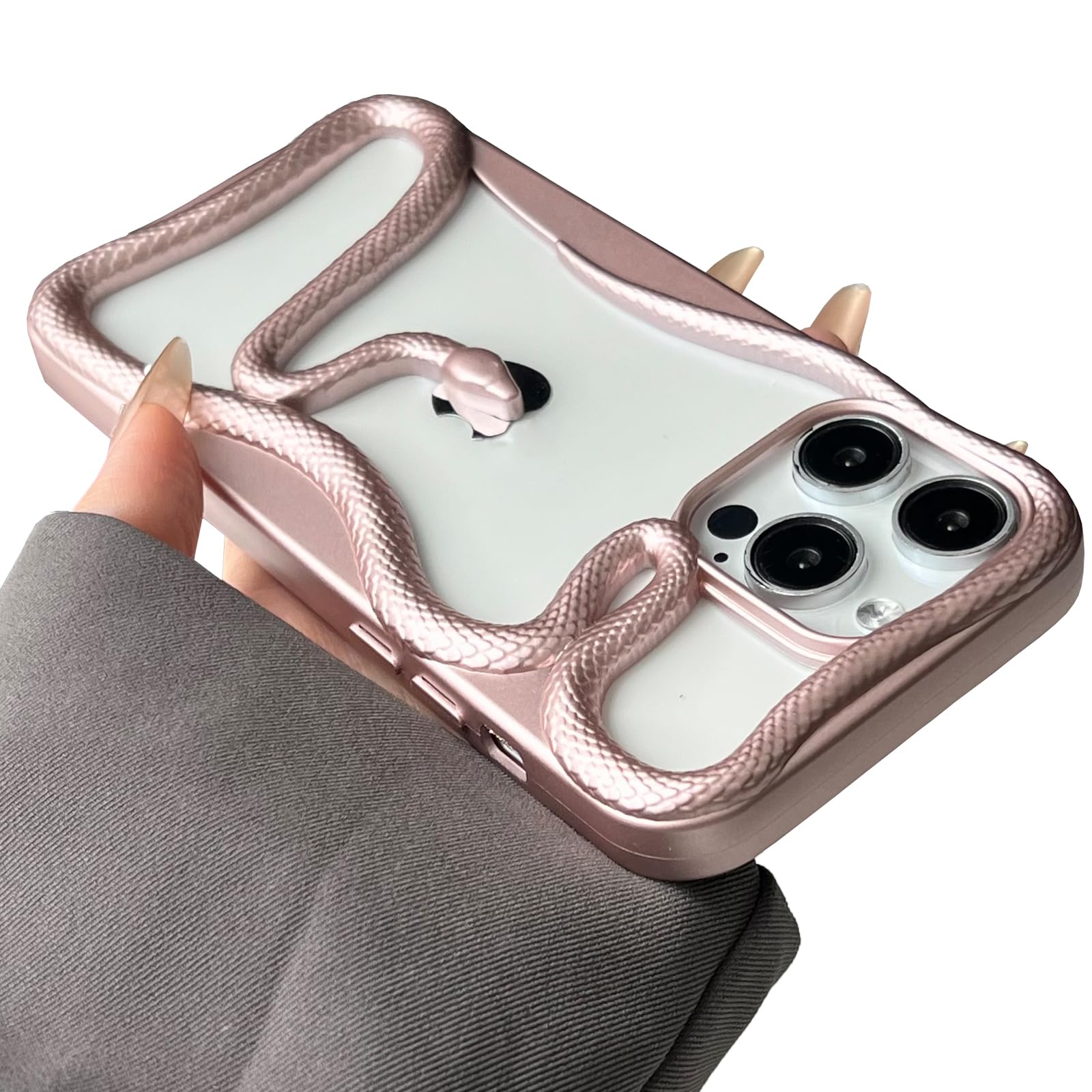 Amazon.co.jp: QoKcoahn Snake Phone Case iPhone 14 Pro Max用