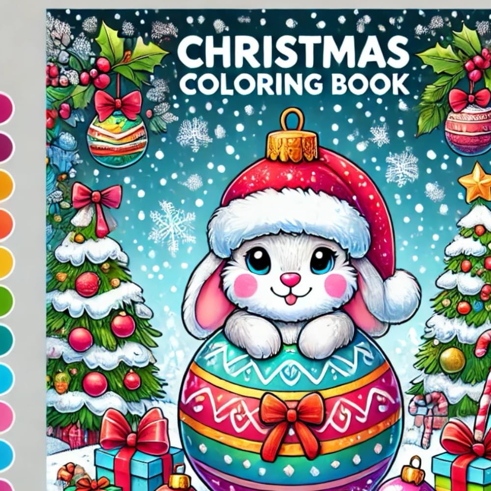 Christmas Coloring Book: Winter Coloring Page, Christmas Coloring Page For Kids Santa Claus