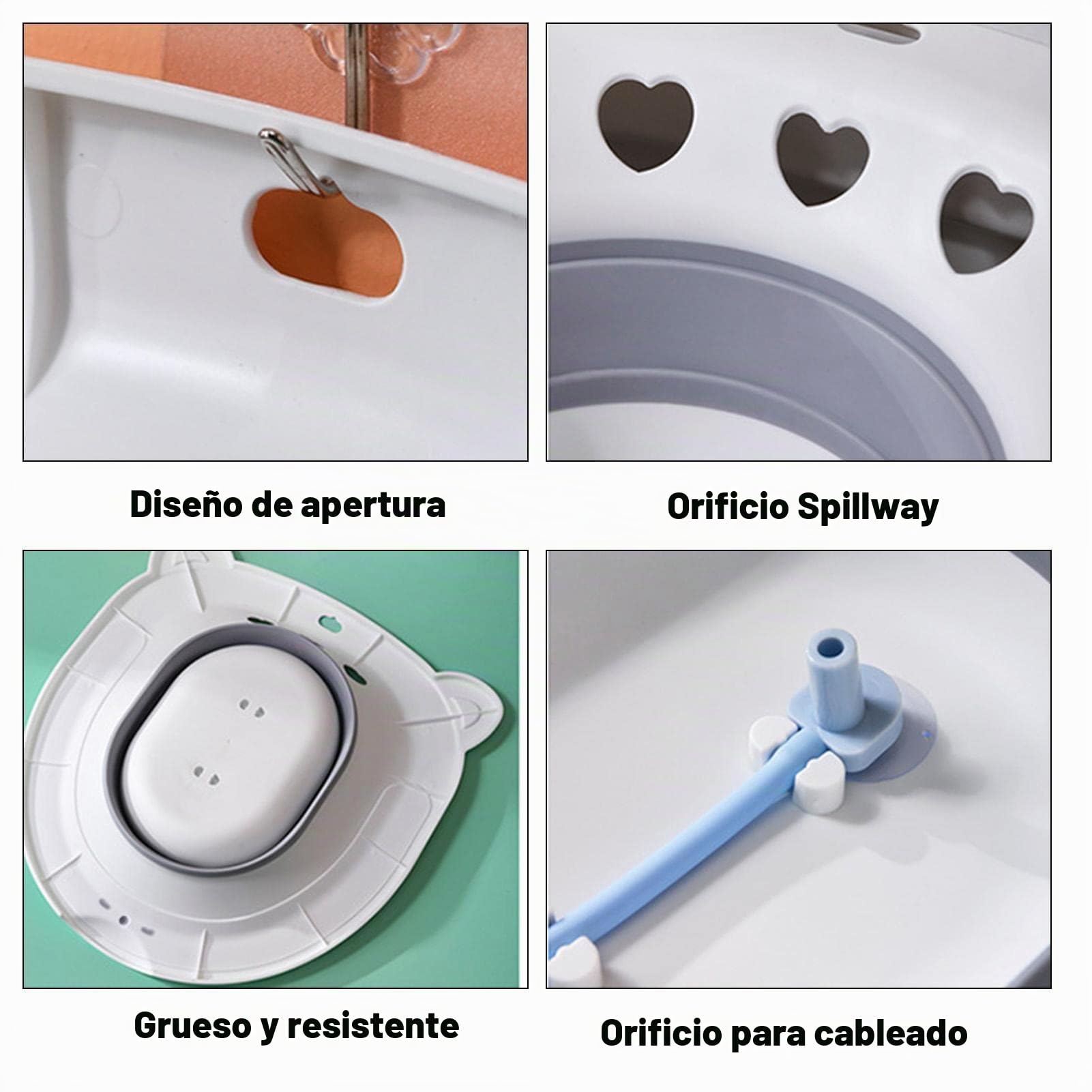 Baño Sitz para asiento de inodoro | Kit de inodoro de baño plegable Sitz para aliviar las hemorroides, baño de asiento curativo calmante con enjuague, para mujeres embarazadas