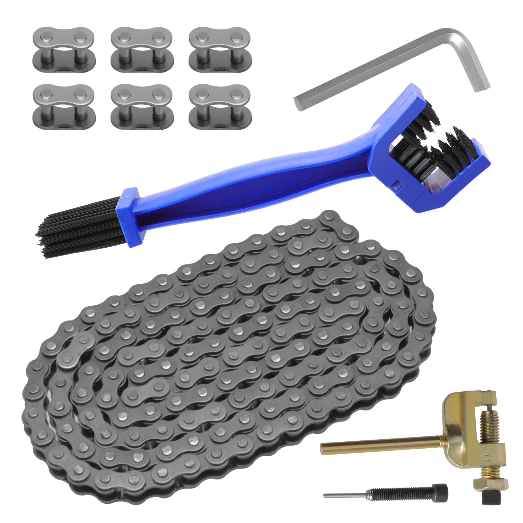 Amazon.com: #35 Roller Chain, 35 Links with 5 Master Links and