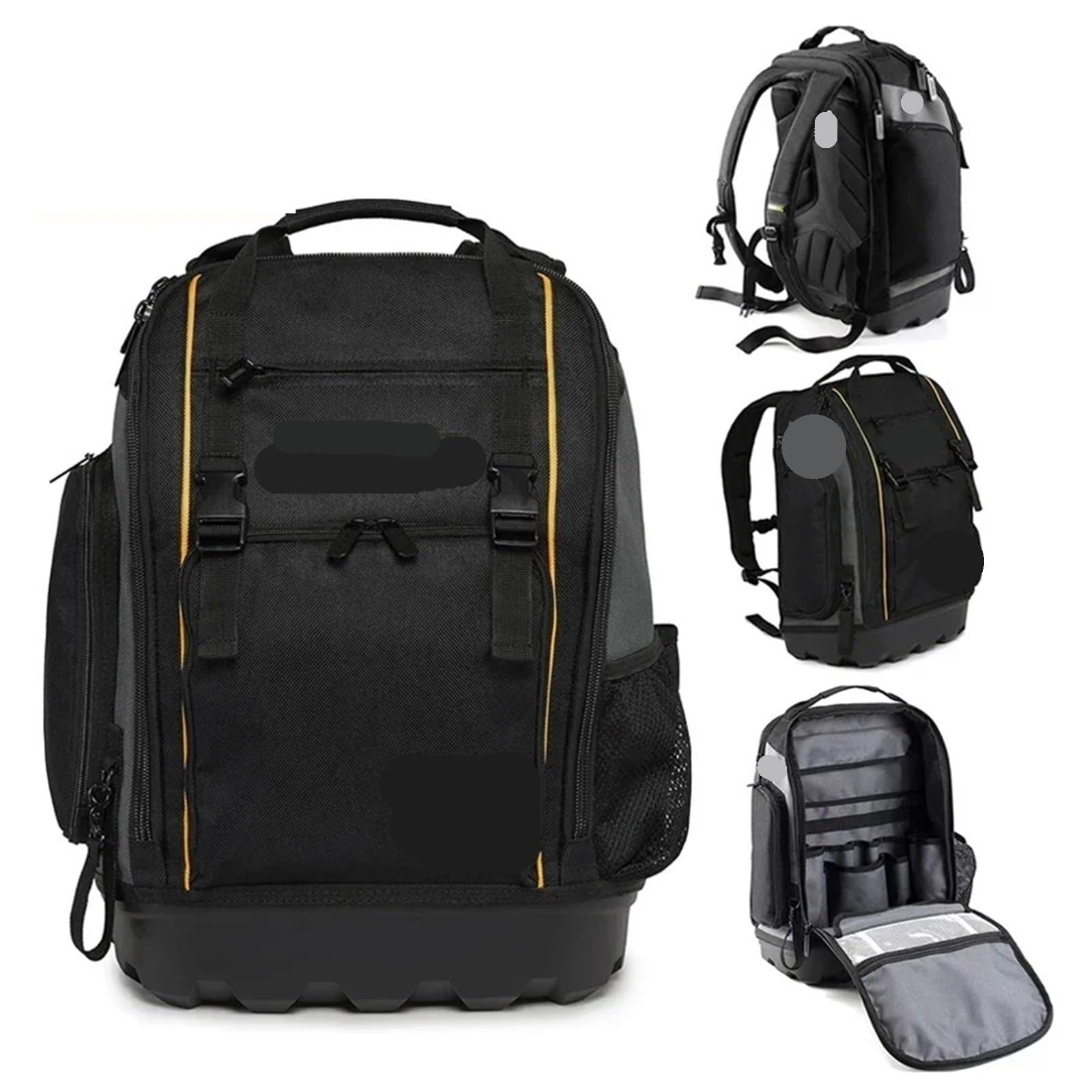 Mochila para Herramientas Bolsa y Mochila for Herramientas, Base Todoterreno Robusta, for Trabajos Pesados, Ideal for electricistas y construcción. para Herramienta