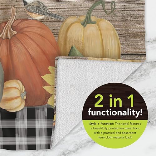 Miniatura 8 de Briarwood Lane Toalla de mano de otoño ramo de otoño 26" x 18"