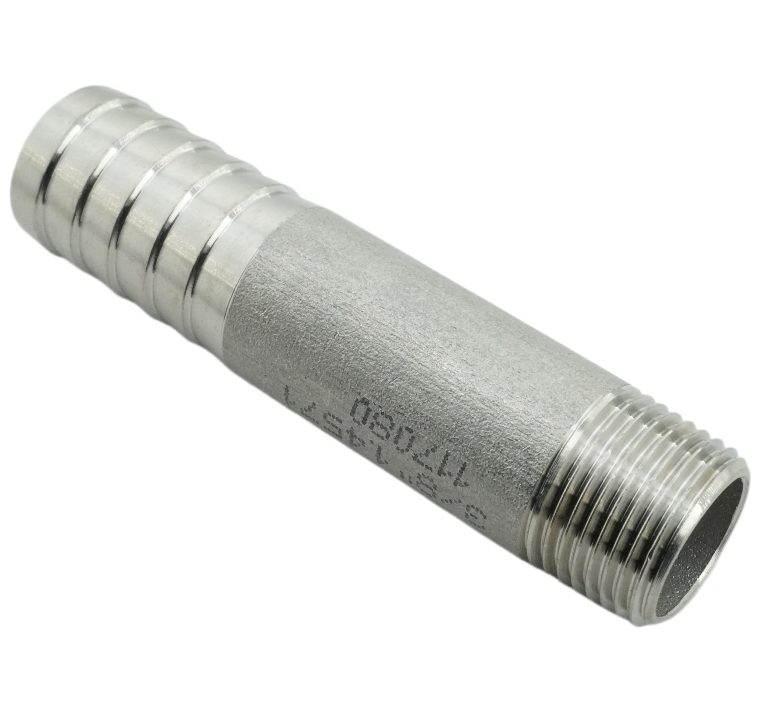 Discussione ugello con filettatura conica in acciaio inox senza Bund, PN 50