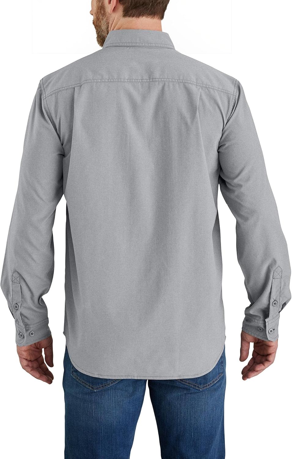 Carhartt Men's Force Relaxed Fit Lightweight Long- Sleeve Shirt - Image 2