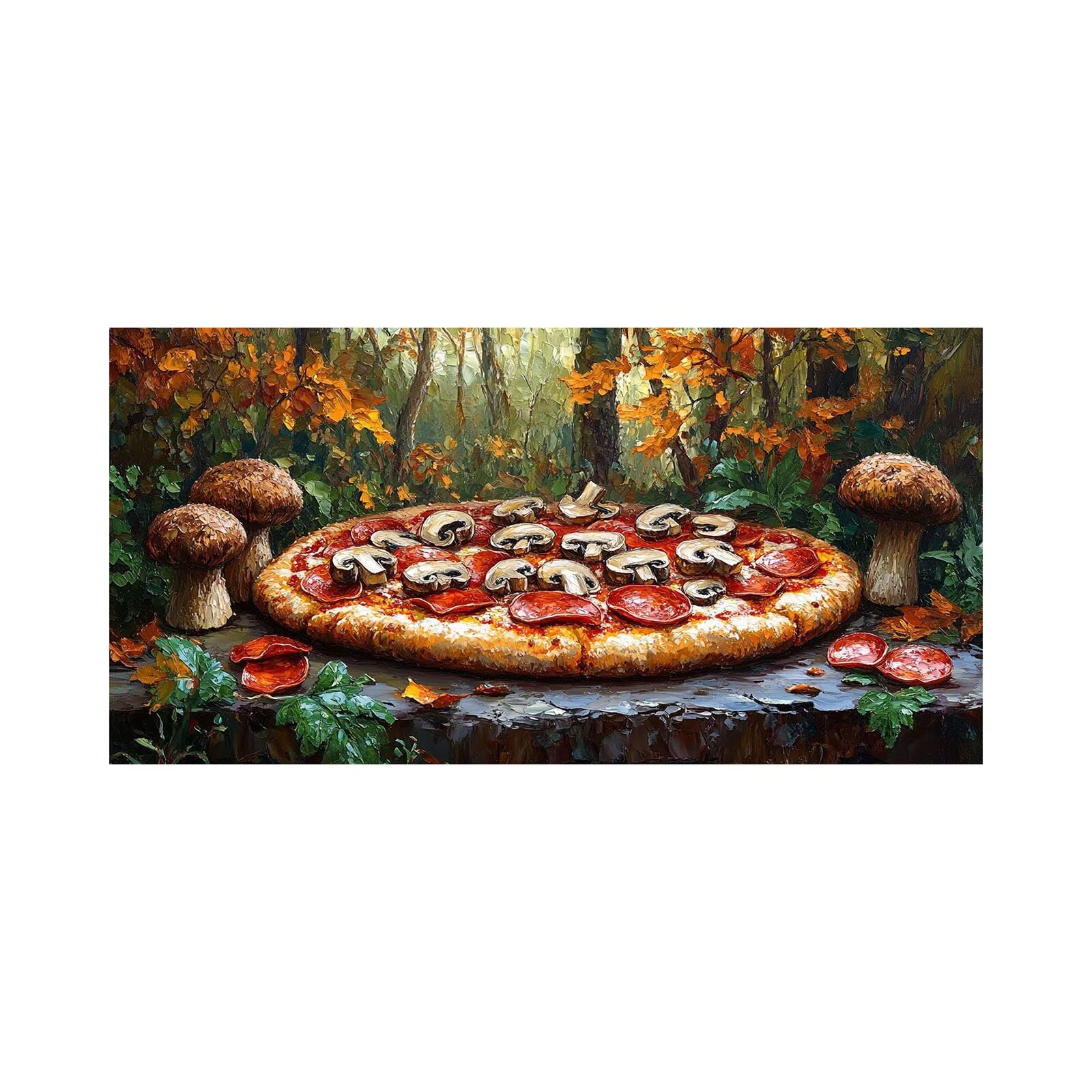 Zestawy sztuki diamentowej dla dorosłych, grzyby, malarstwo diamentowe, 5D, DIY, zestawy sztuki ściennej dla dorosłych, pełne wiercenie pizzy po numerach, 203 x 101 cm, kryształ górski, haft