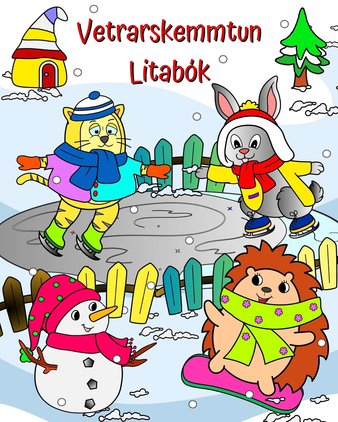 Vetrarskemmtun Litabk: Stur dr tilbin til a skemmta sr fallegu vetrarlandslagi