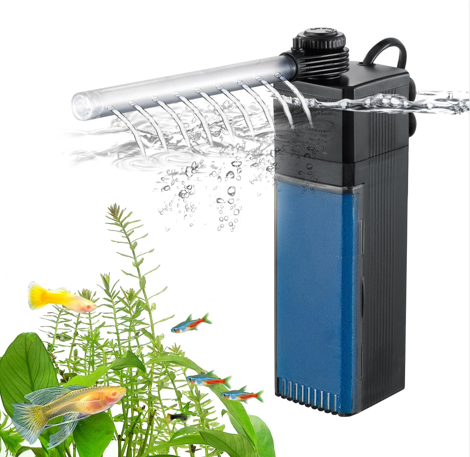 Aquael Turbo Filter 2000 | Innenfilter - Garnelengarten