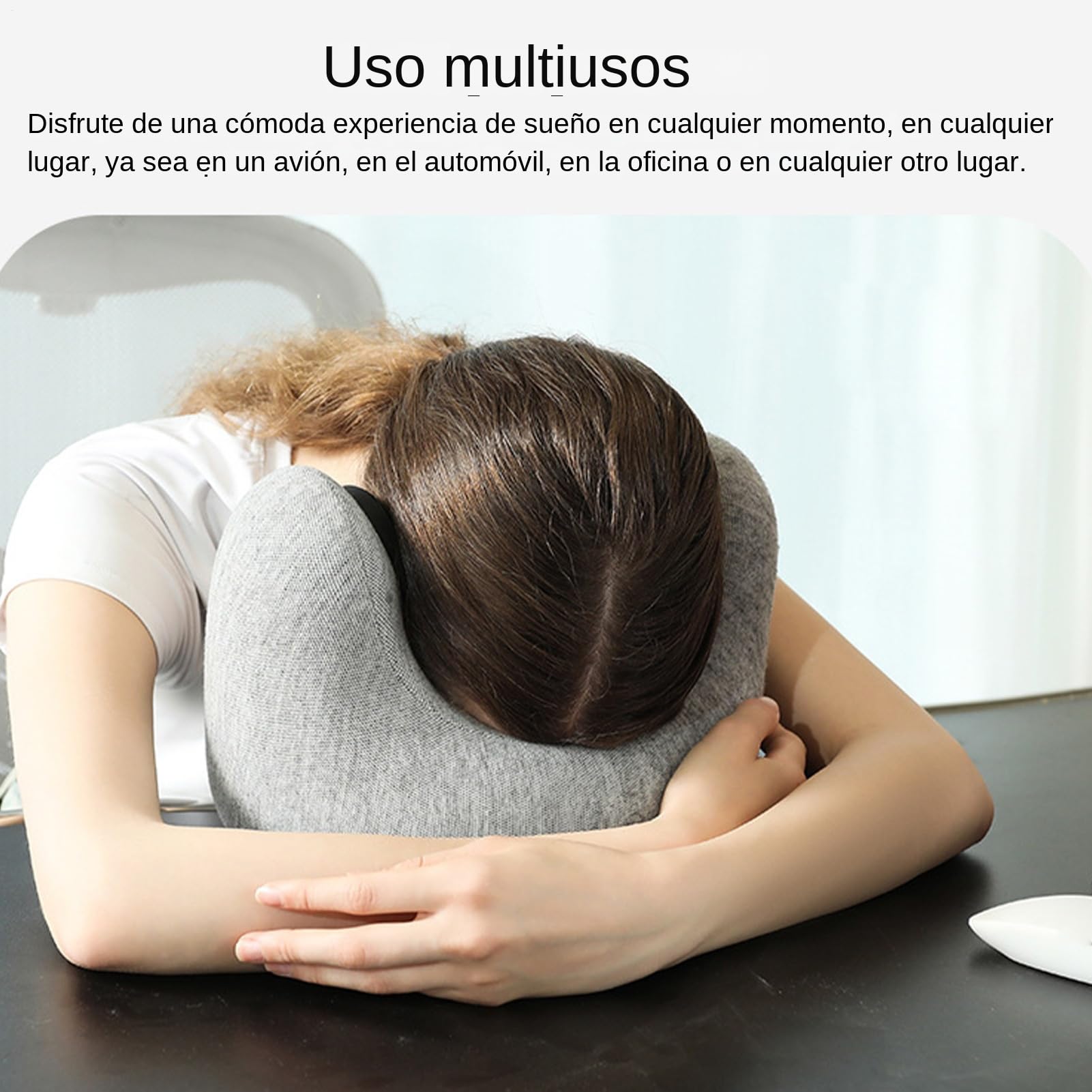 Almohada De Viaje De Espuma Viscoelástica Almohada De Viaje En Forma De U