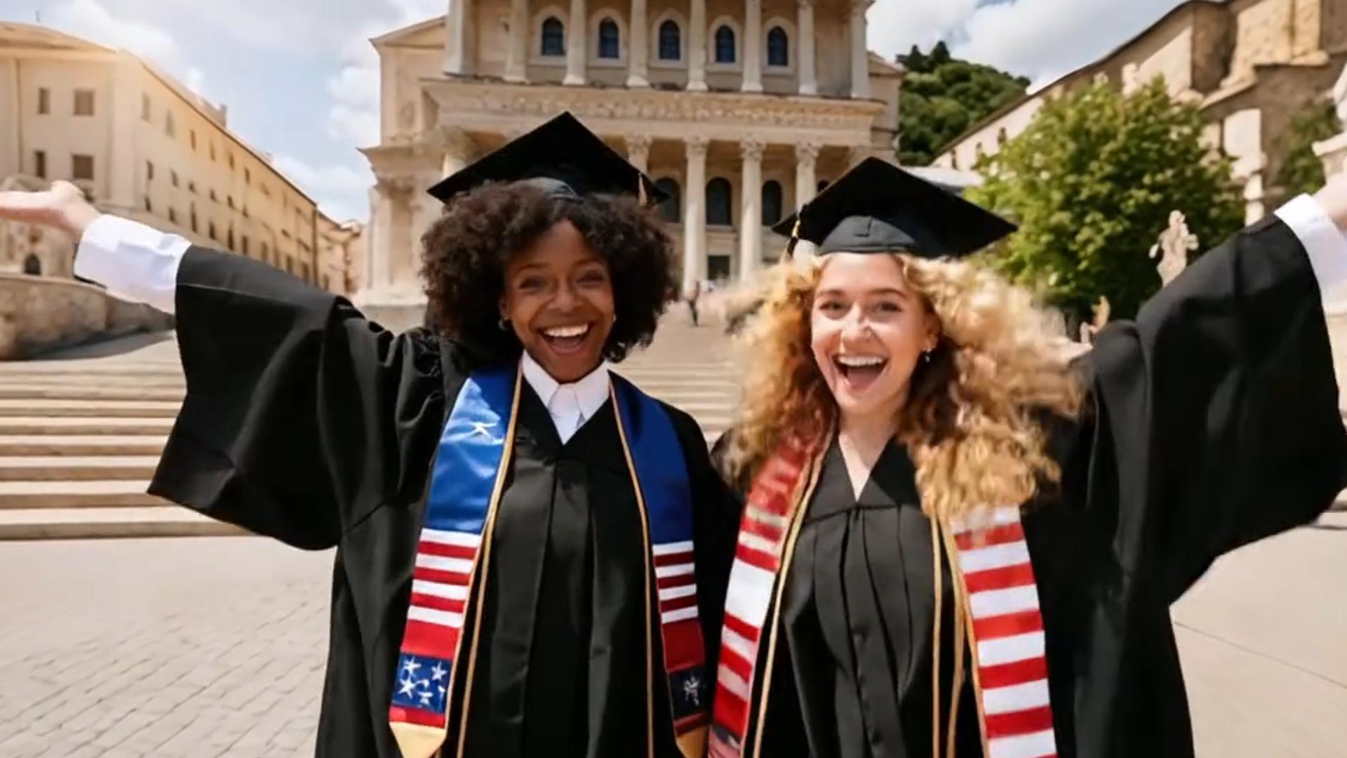 PUNCHMAN Graduation Cap Headband 1 Pack-Black Anti-Slip Crad Cap - View #4