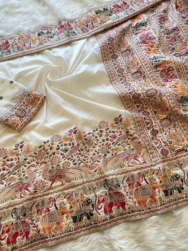 Veglari kanjivaram silk saree – image 3