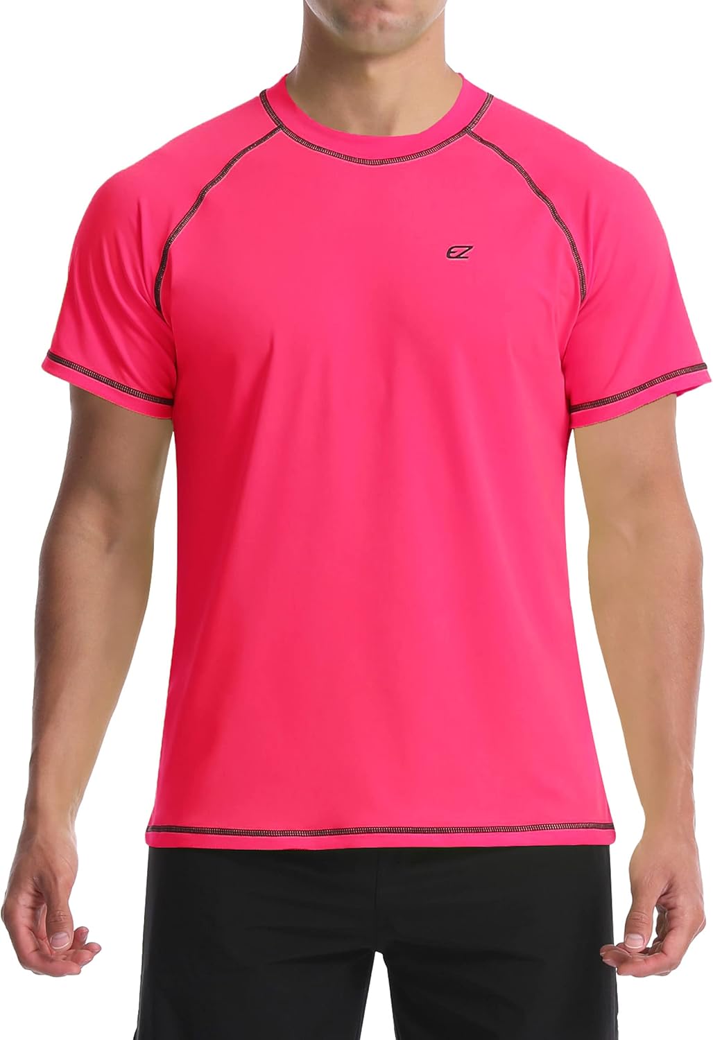 Men's Swim Shirts Rash Guard UPF 50+ UV Sun Protection T-Shirt Quick Dry Fishing Beach T Shirts