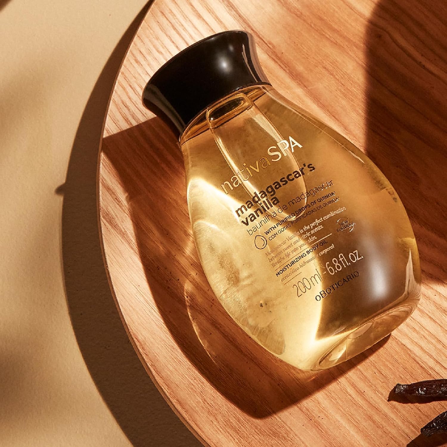 O Boticário Native SPA Waniliowy Olejek | 3 x Nawilżający Perfumowany Olejek Do Ciała I Wegański Balsam Do Ciała I 3 x 200 ml