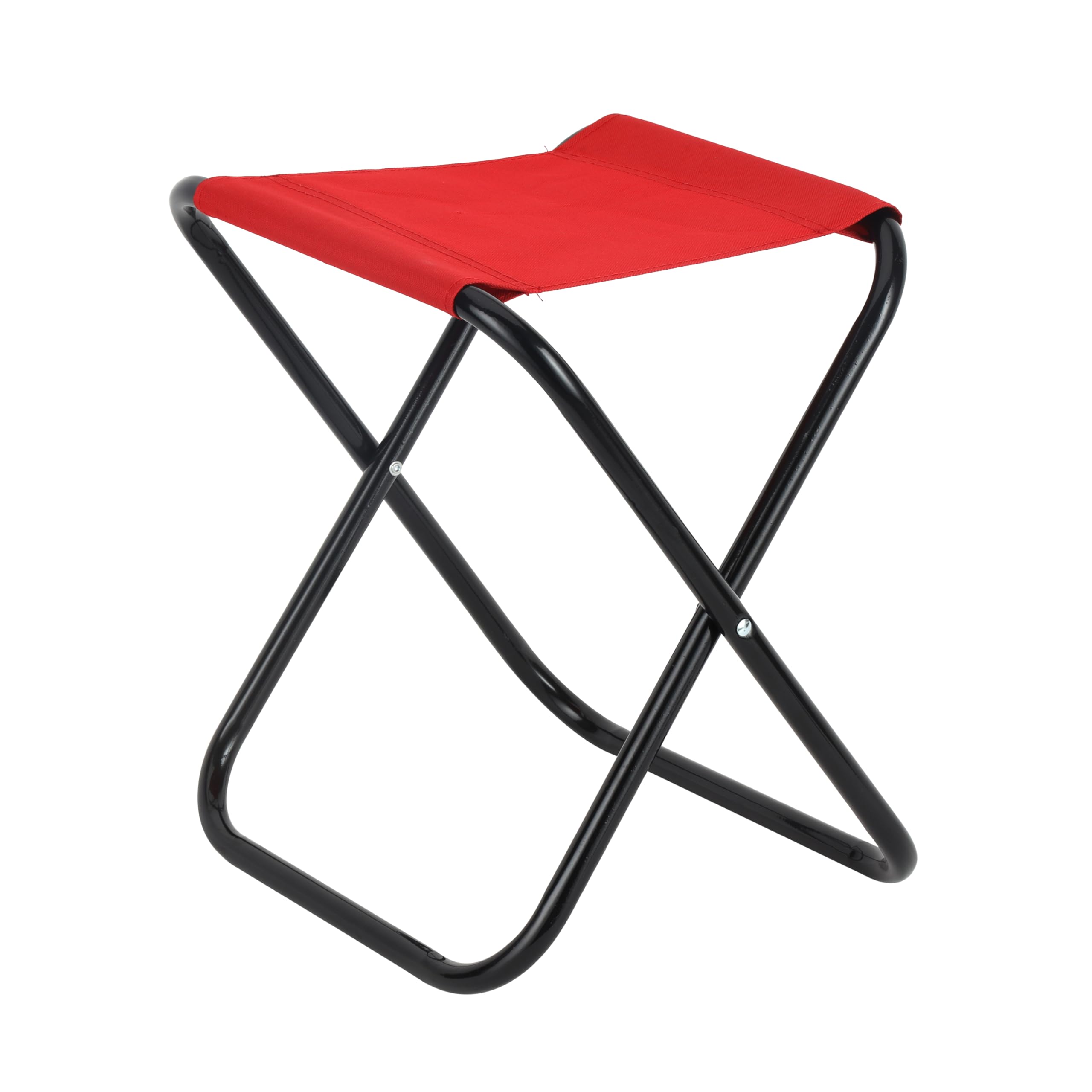 Royalford Portable Waterproof Folding Beach Stool RF12690 Multi-Purpose Camping Hiking Chair Adult Children Lightweight Patio Lawn Quad Outdoor Balcony Travel Picnic Fishing Seat Foldable random Color