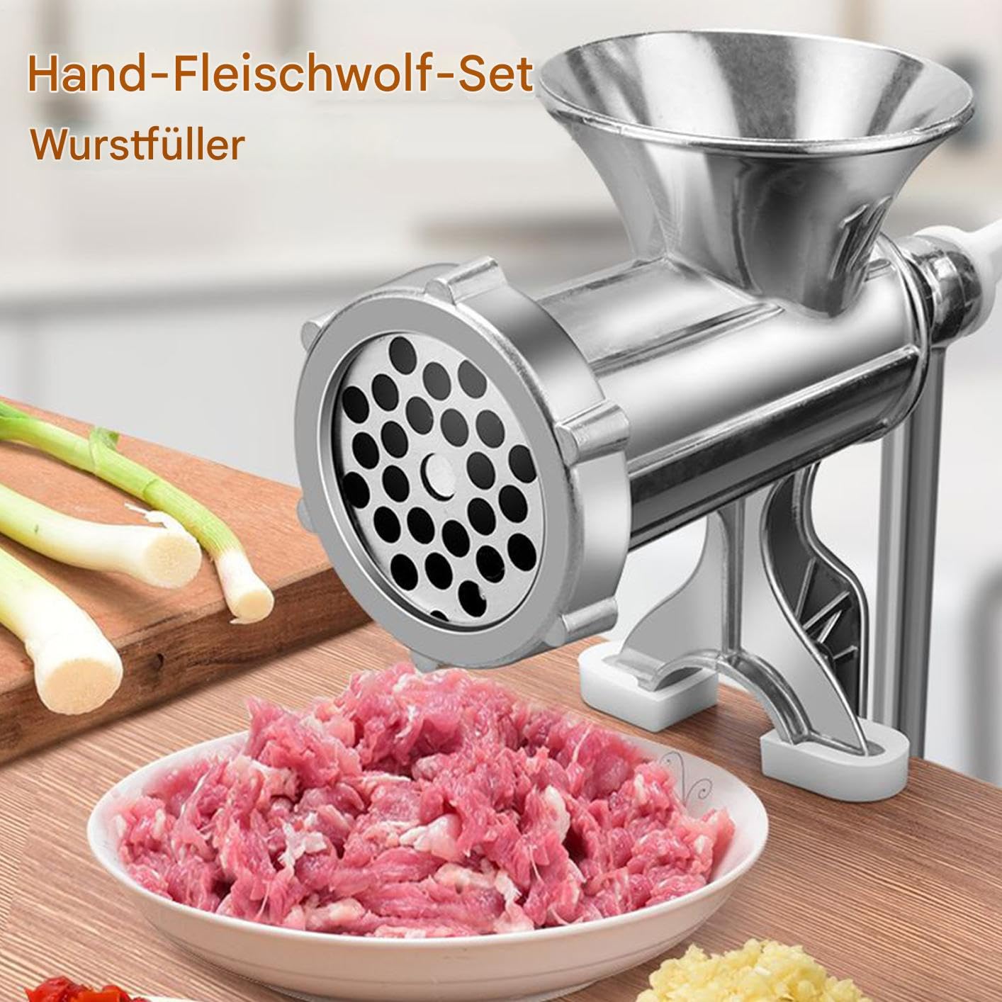 Carne, smerigliatrice di carne pesante Duty - lega di carne Mincer Salsiccia Mill | Utensili da cucina pesanti robot da cucina per macinare, affare, preparazione dei pasti