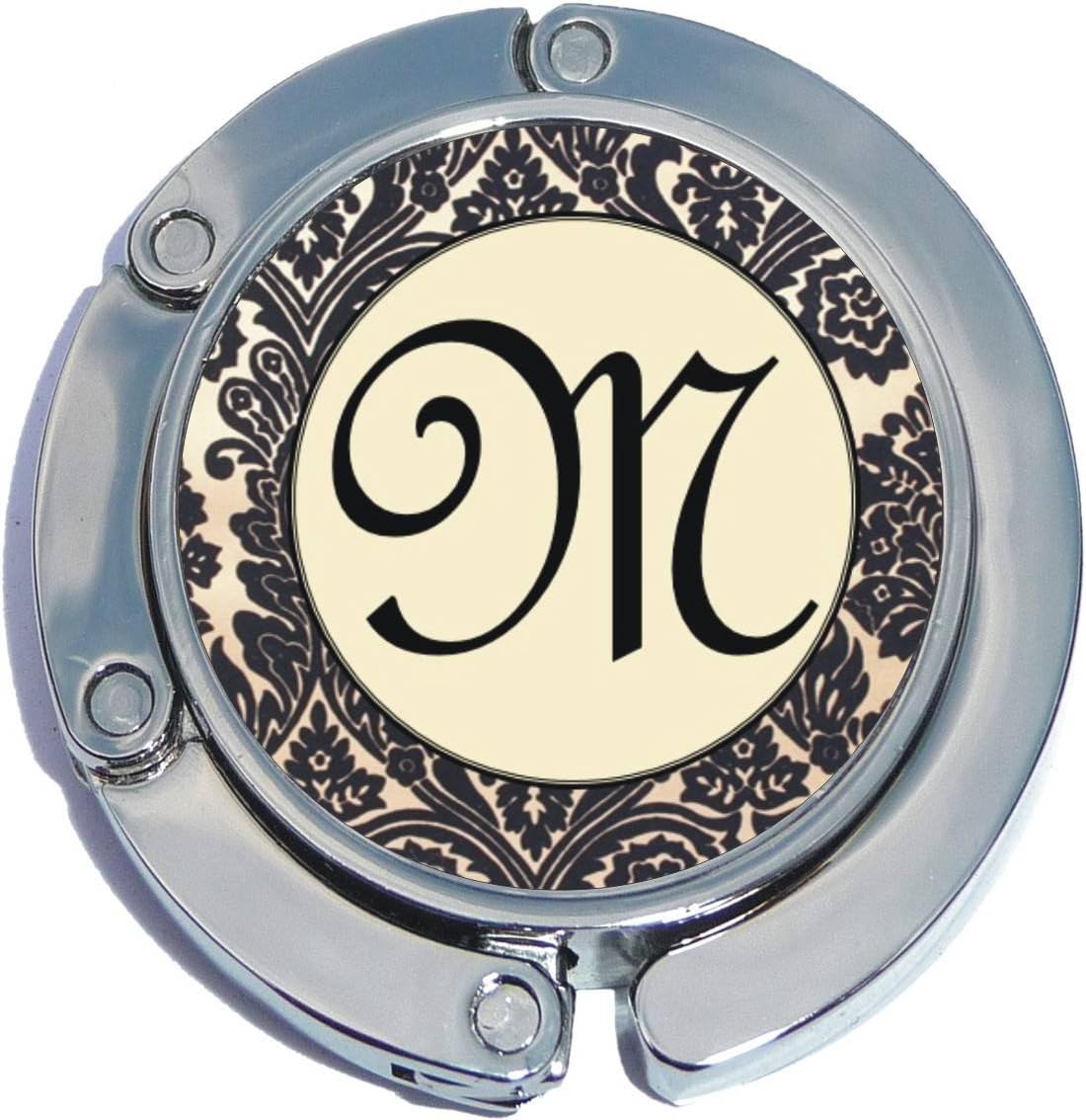 NewCharms Vintage Pattern Letter M Foldable Purse Hanger