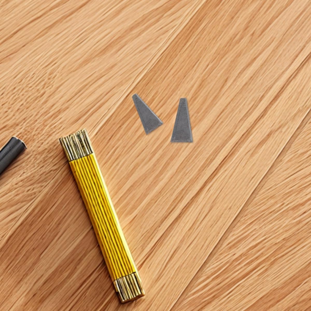 Cunei Triangolari in Metallo Manico Legno 30 Pezzi per Abbattimento Alberi
