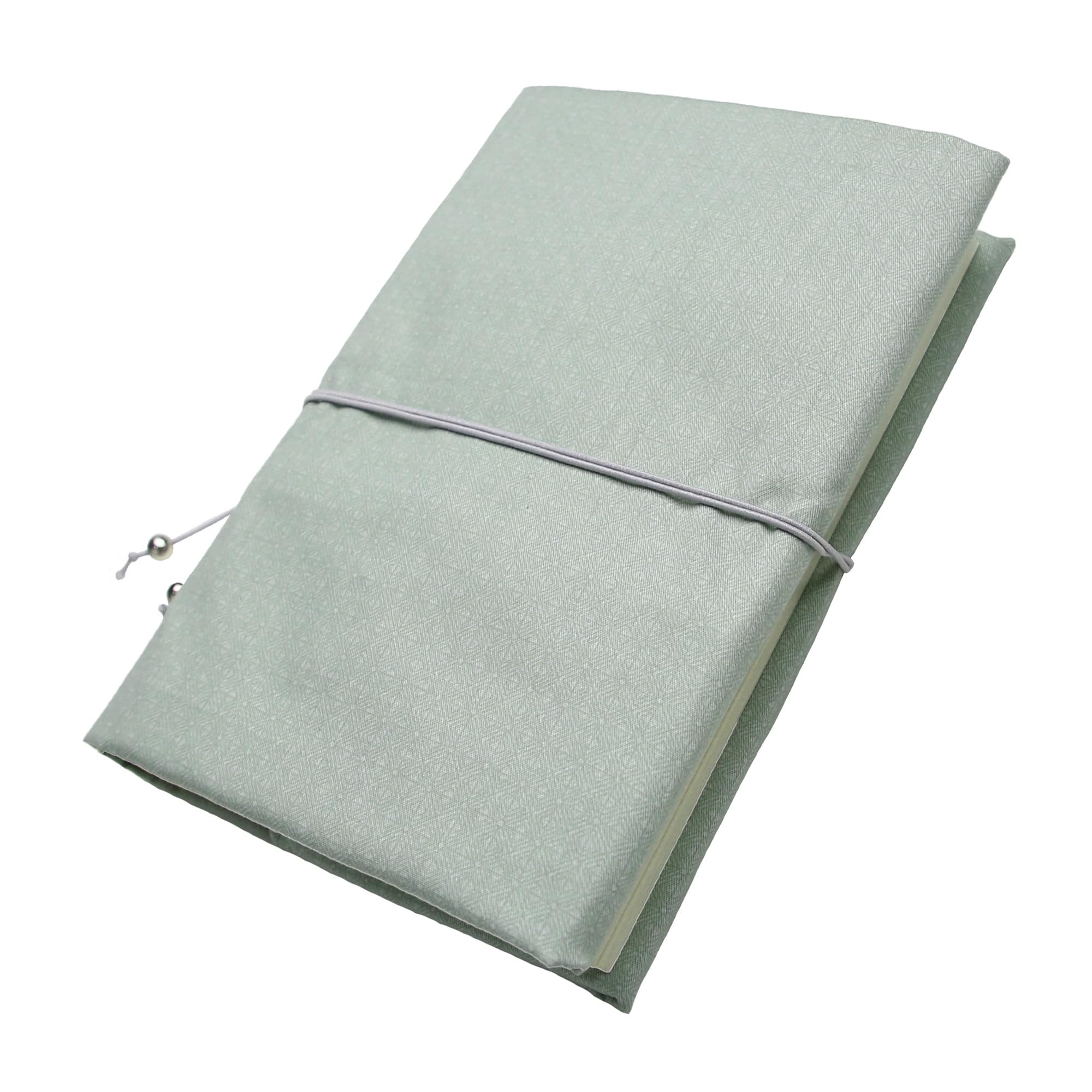 Book Cover Cotton Adjustable Book Protector, Dark Green