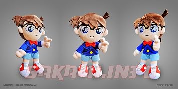 SAKAMI Detective Conan Plush Figure (27cm) - Conan Edogawa - Official Licensed Product