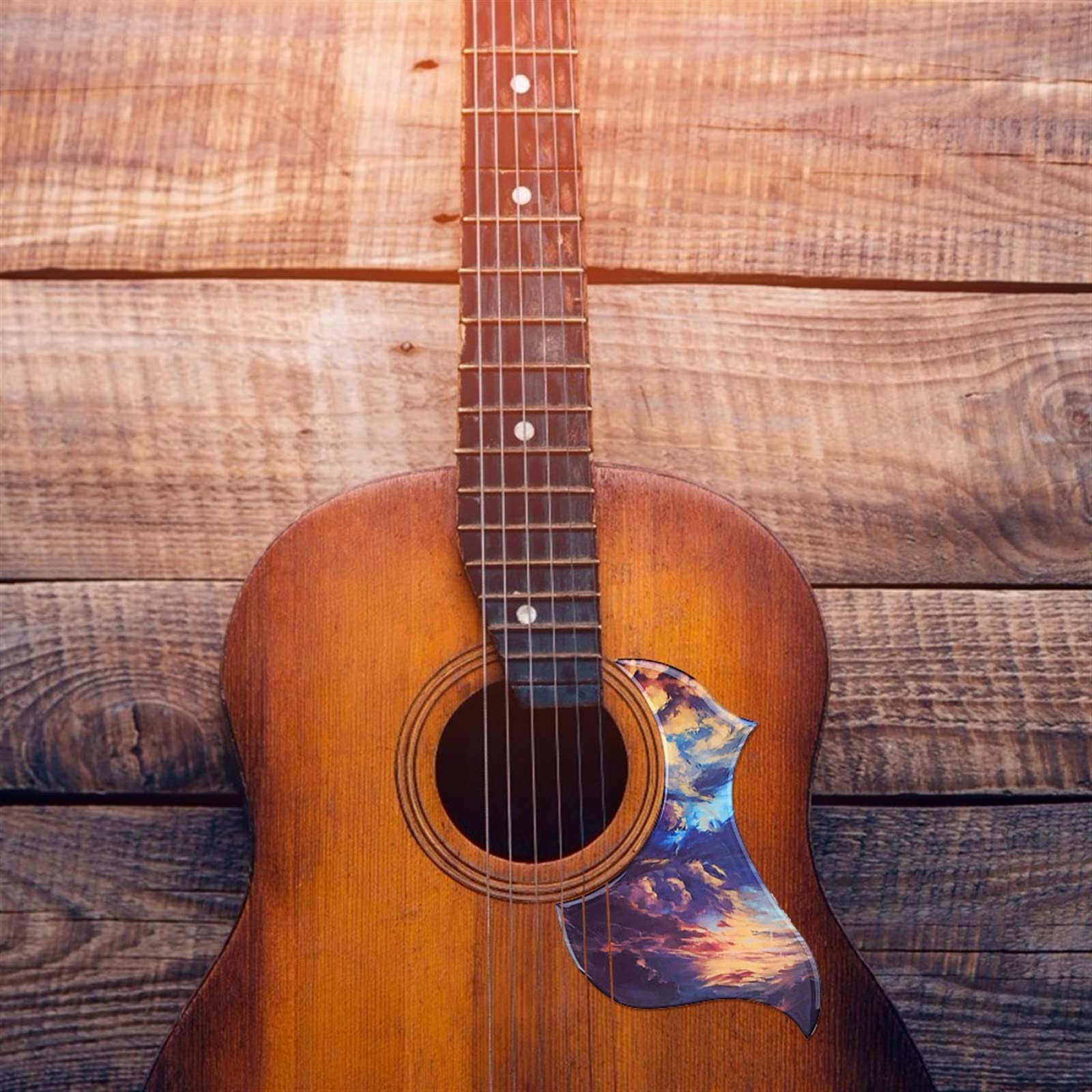 Gitara Pickguard Scratch Plate Profesjonalny Pick Guard Naklejka Dekoracja Malowana profesjonalna kostka do gitary akustycznej