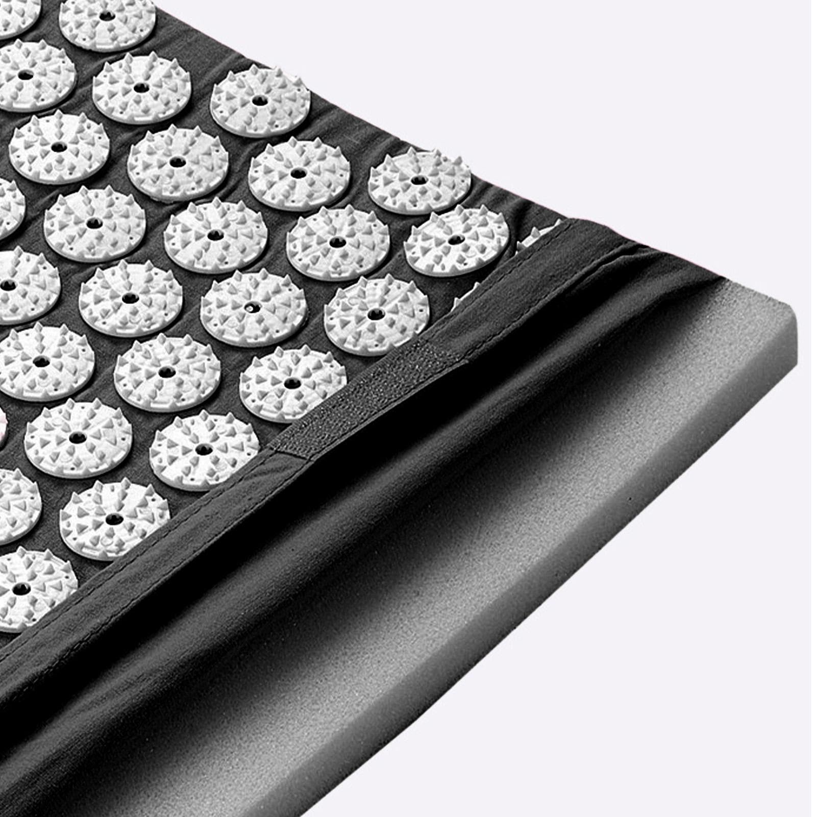 estera de pinchos, estera de masaje de cuerpo completo | Juego de masaje con estera de meditación con almohada | Estera de presión para la espalda, accesorios de meditación para mujeres, hombres, adul
