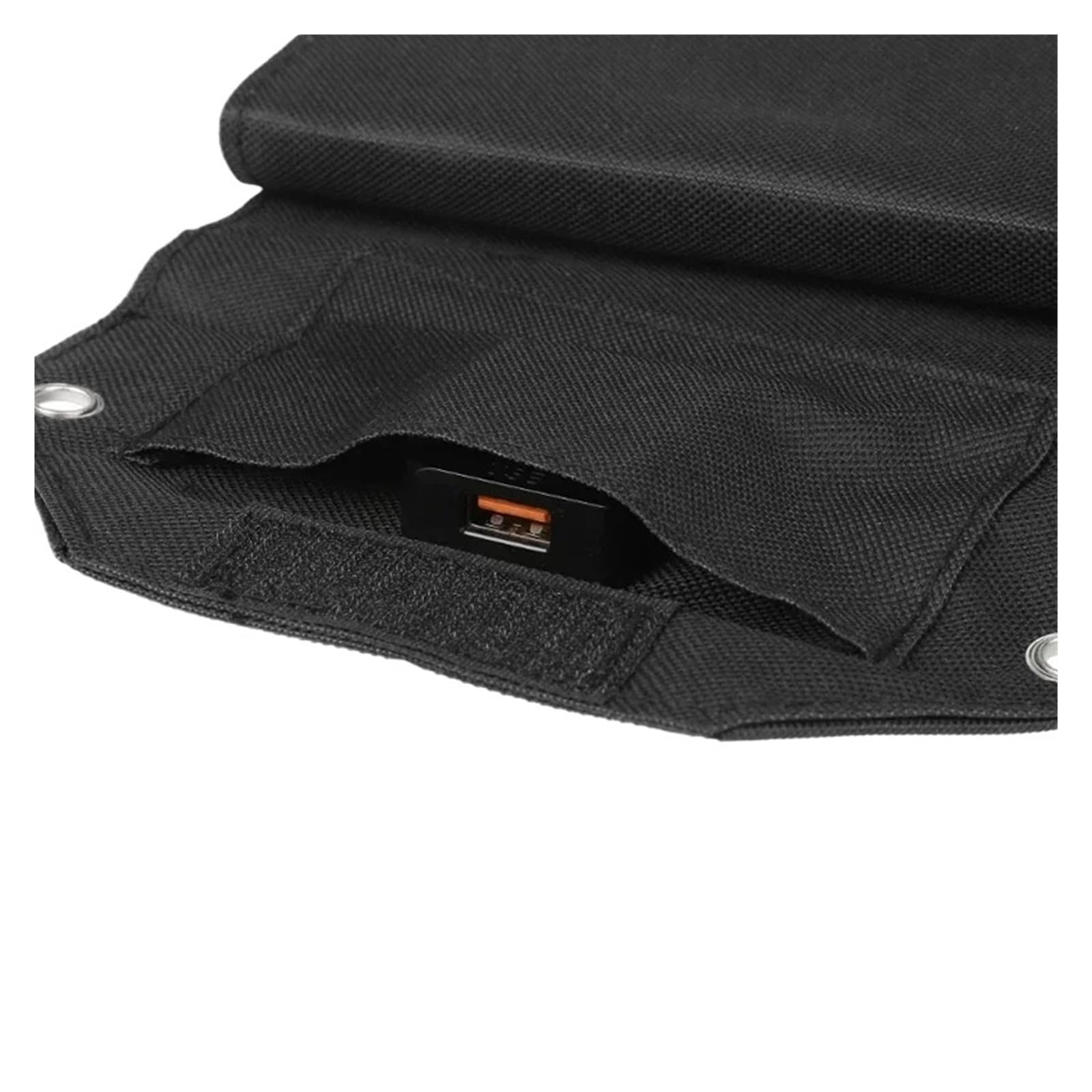 Pannello solare pieghevole 60W/80W/100W Caricatore solare USB 5V Solare portatile | Power Bank a batteria for escursioni in campeggio all'aperto + cavo(60W Black)