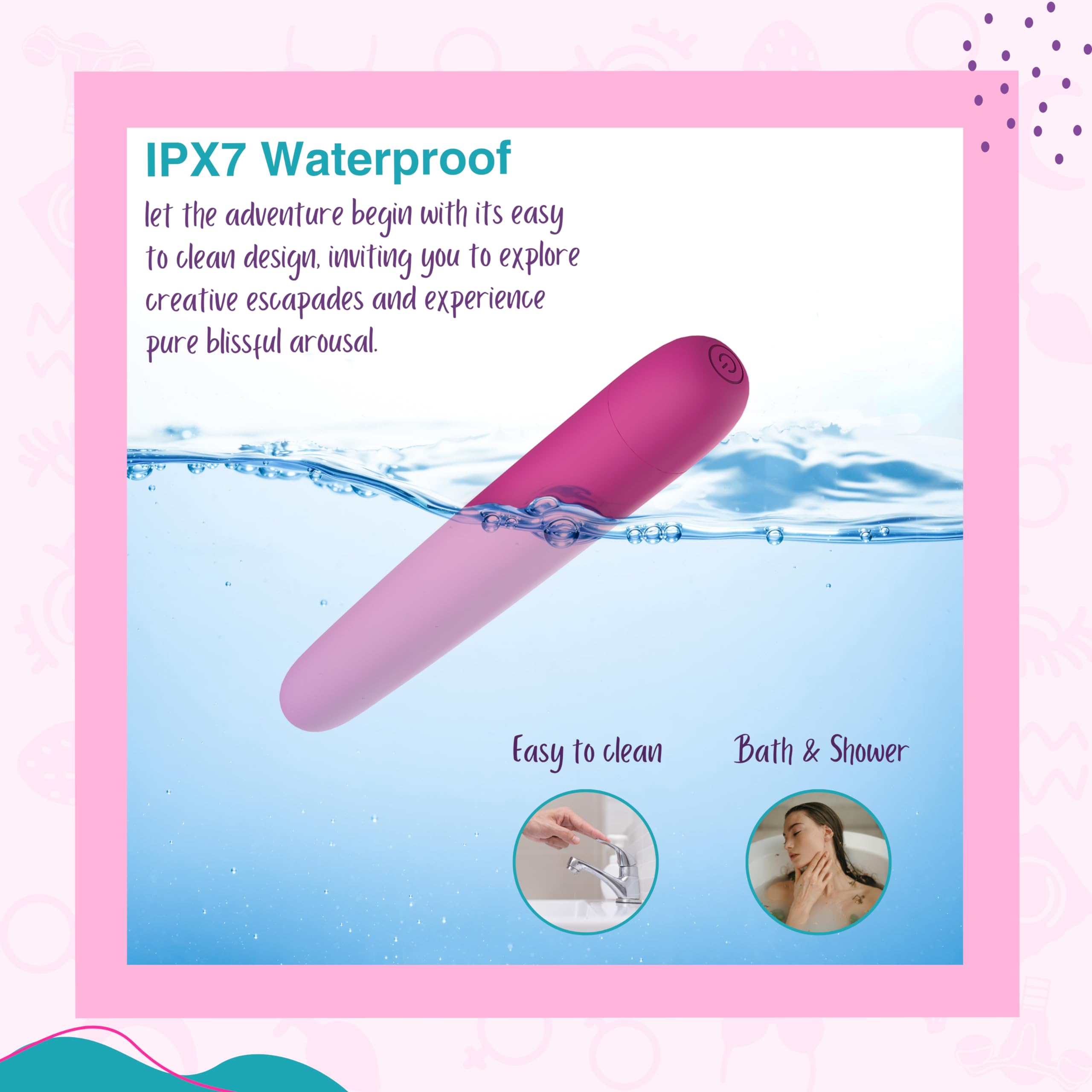 B SWISH - BGOOD Infinite Deluxe Silicone Rechargeable Vibrator Rose, 4897106300419