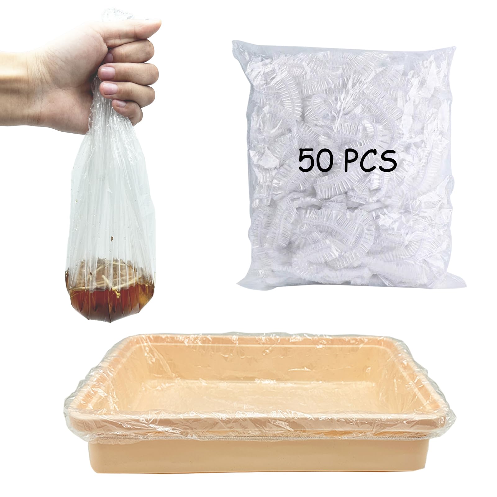 Plastic Bunny Cage Liner disposable rabbit litter box liner Small Animal Litter Pan Bags Leak Proof Toilet Film for Bunny Chinchilla Hedgehog Bird（Small)